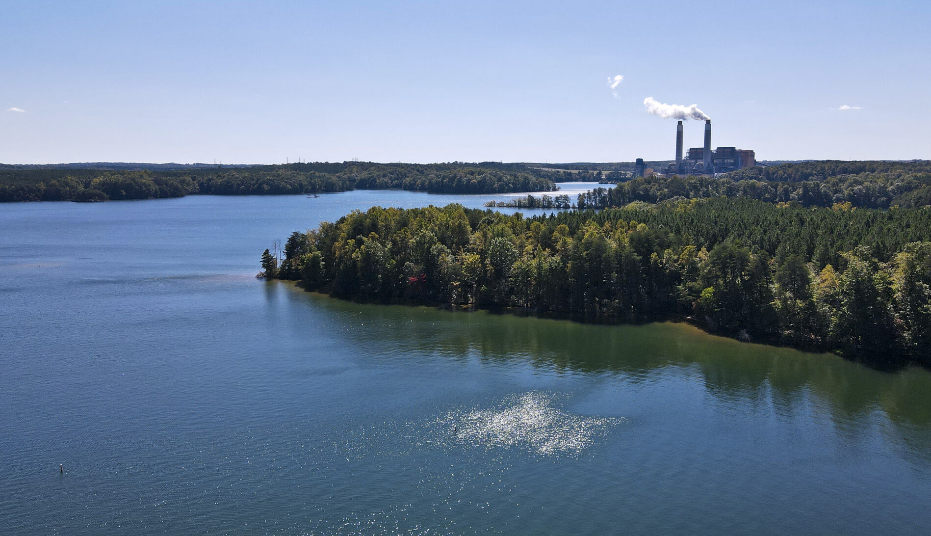 Belews Lake and Steam Station